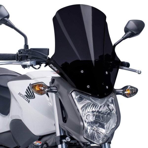 Puig Puig touring screen | black (opaque) | honda nc 700 s 2012>2013